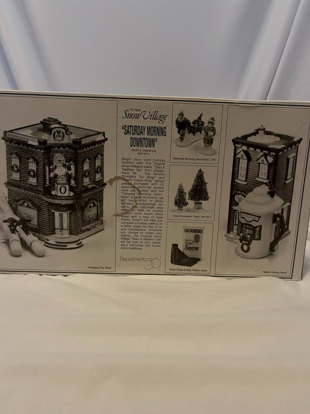 Department 56 Snow Village – “Saturday Morning Downtown” - Picture 16 of 17